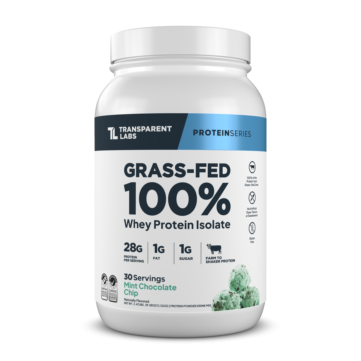 Grass-Fed Whey Protein Isolate