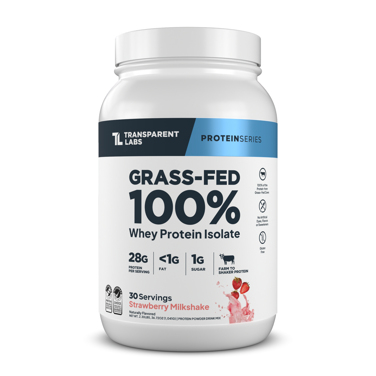 Grass-Fed Whey Protein Isolate