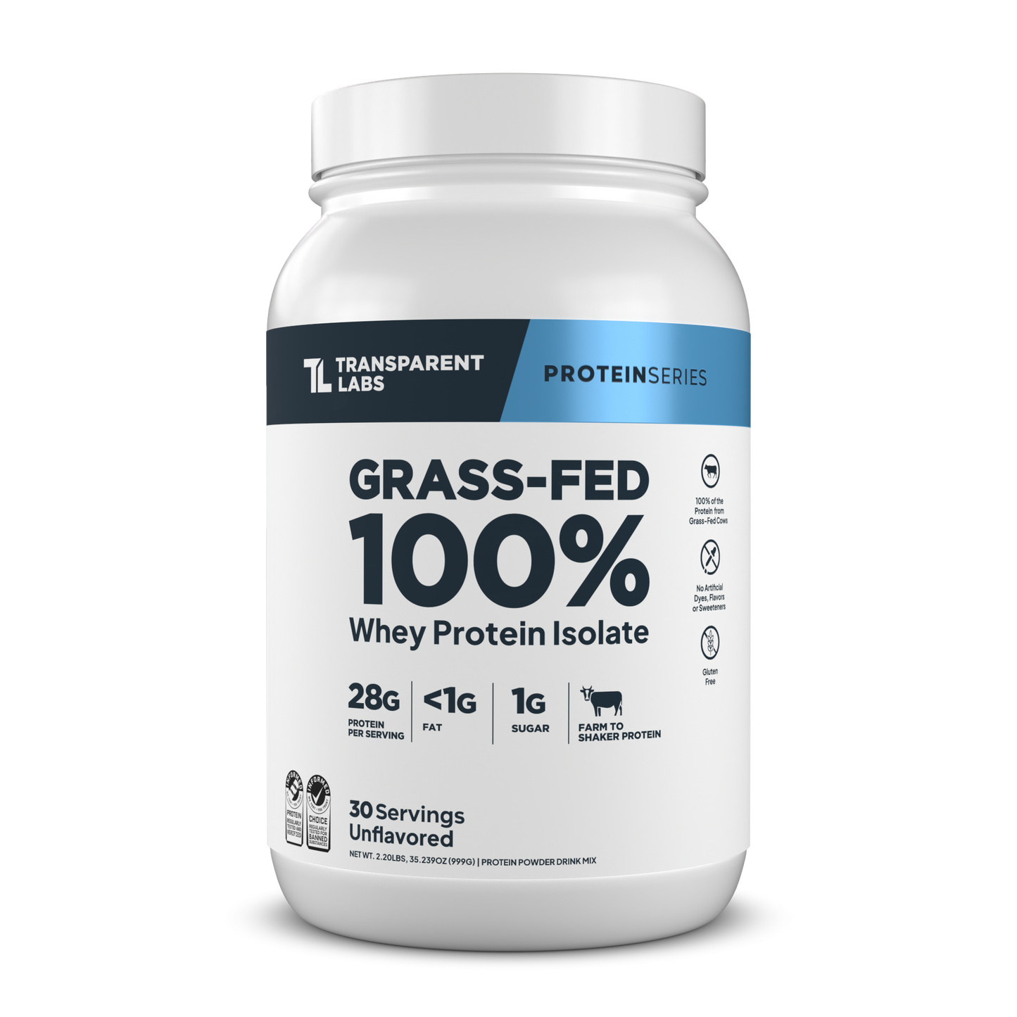 Grass-Fed Whey Protein Isolate