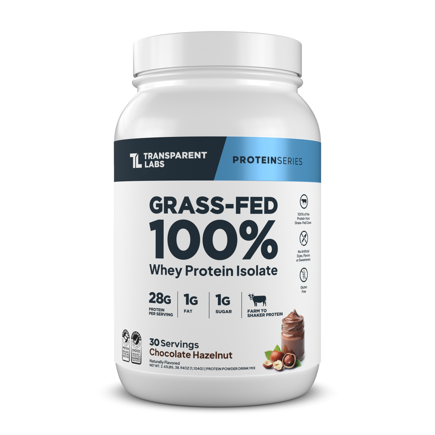 Grass-Fed Whey Protein Isolate